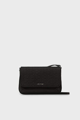 Calvin Klein - Calvin Klein Logolu K60K610632BAX Bayan Çanta K60K610632 BAX SİYAH