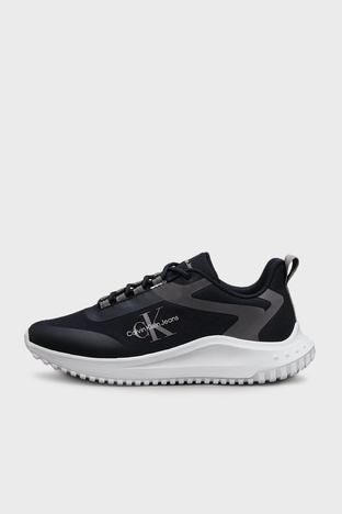 Calvin Klein - Calvin Klein Logolu Kalın Tabanlı Sneaker YM0YM009680ZT Erkek Ayakkabı YM0YM00968 0ZT SİYAH-LACİVERT (1)