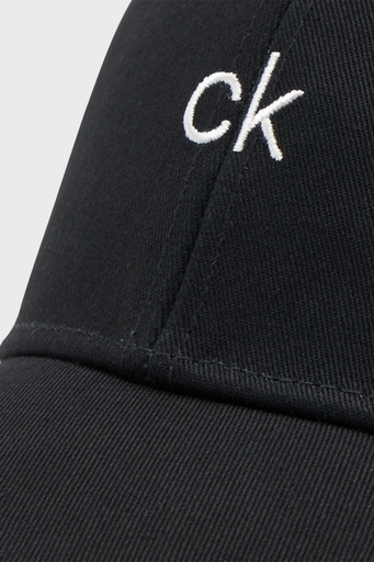 Calvin Klein Logolu Pamuklu Erkek Şapka K50K506087 BAX SİYAH
