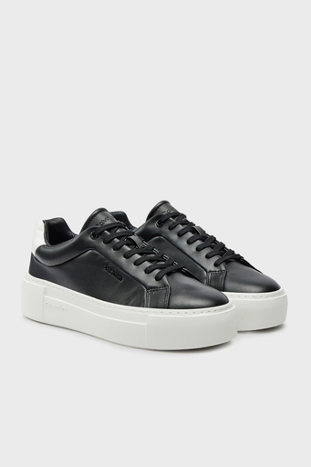 Calvin Klein Logolu Platform Taban Sneaker HW0HW02202BEH Bayan Ayakkabı HW0HW02202 BEH SİYAH