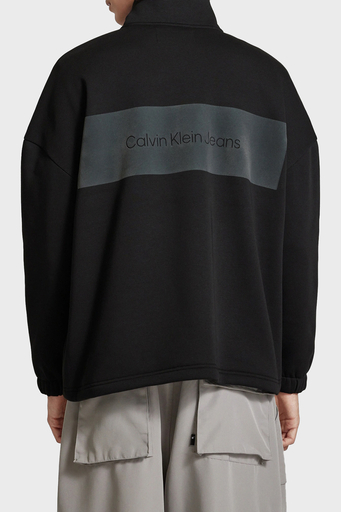 Calvin Klein Logolu Regular Fit J30J325640BEH Erkek Sweat J30J325640 BEH SİYAH