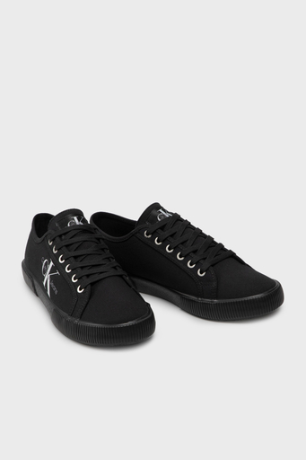 Calvin Klein Logolu Sneaker Erkek Ayakkabı YM0YM00306 0GL SİYAH