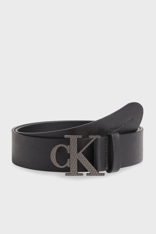 Calvin Klein - Calvin Klein Marka Logolu Erkek Kemer K50K509882 BDS SİYAH