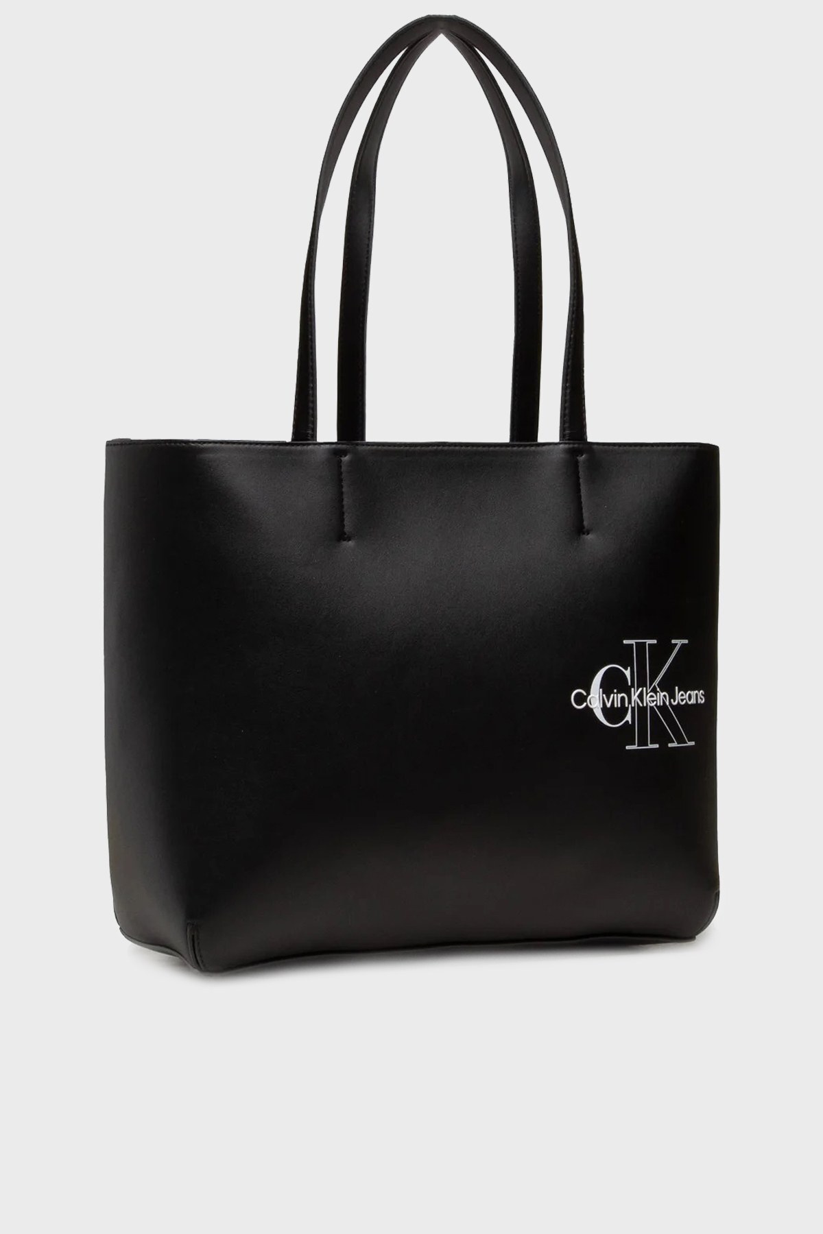 Calvin Klein Marka Logolu Fermuar Bayan Çanta K60K609305 BDS SİYAH