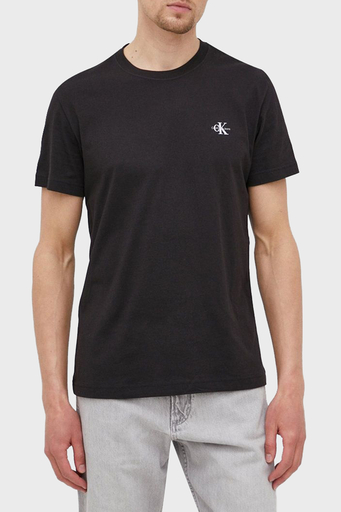 Calvin Klein Organik Pamuklu Regular Fit 2li J30J3201990GO Erkek T Shirt J30J320199 0GO SİYAH