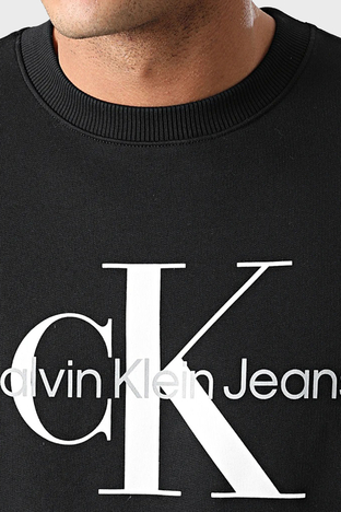 Calvin Klein - Calvin Klein Organik Pamuklu Regular Fit Bisiklet Yaka Erkek Sweat J30J320933 BEH SİYAH (1)