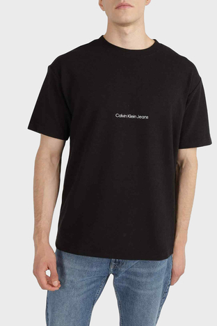 Calvin Klein - Calvin Klein Erkek T Shirt J30J323491 BEH SİYAH
