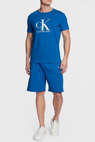 Calvin Klein - Calvin Klein Organik Pamuklu Slim Fit J30J323299C3B Erkek T Shirt J30J323299 C3B LACİVERT (1)