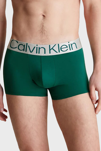 Calvin Klein Pamuklu 3 Pack 000NB3130AN2M Erkek Boxer 000NB3130A N2M Haki-Turkuaz-Lacivert