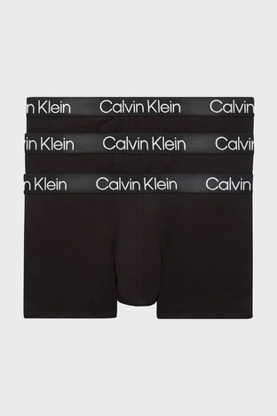 Calvin Klein - Calvin Klein Pamuklu 3 Pack Erkek Boxer 000NB2970A 7V1 SİYAH