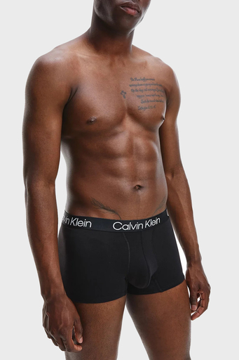 Calvin Klein Pamuklu 3 Pack Erkek Boxer 000NB2970A 7V1 SİYAH