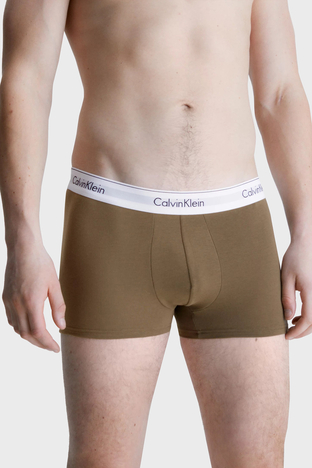 Calvin Klein - Calvin Klein Pamuklu Esnek 3 Pack 000NB2380ADYV Erkek Boxer 000NB2380A DYV Kırmızı-Olive-Siyah (1)