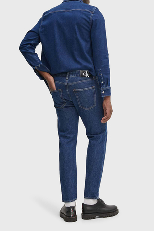 Calvin Klein - Calvin Klein Pamuklu Normal Bel Dad Jeans J30J3258831BJ Erkek Kot Pantolon J30J325883 1BJ LACİVERT (1)