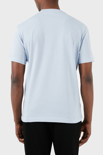 Calvin Klein Pamuklu Regular Fit Bisiklet Yaka K10K112489CGK Erkek T Shirt K10K112489 CGK AÇIK MAVİ