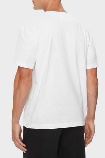 Calvin Klein Pamuklu Regular Fit Bisiklet Yaka K10K114091YAF Erkek T Shirt K10K114091 YAF BEYAZ