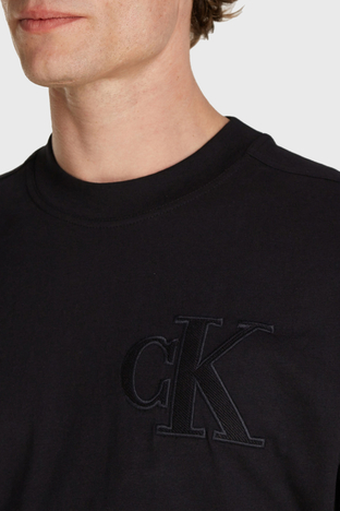 Calvin Klein - Calvin Klein Pamuklu Regular Fit J30J325657BEH Erkek T Shirt J30J325657 BEH SİYAH (1)