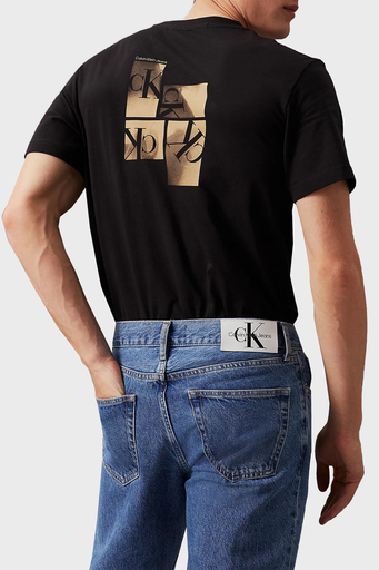 Calvin Klein Pamuklu Regular Fit J30J325679BEH Erkek T Shirt J30J325679 BEH SİYAH