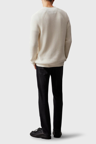 Calvin Klein - Calvin Klein Pamuklu Slim Fit Jeans J30J3263061BY Erkek Kot Pantolon J30J326306 1BY SİYAH (1)
