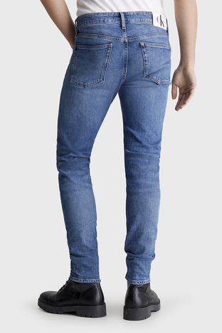Calvin Klein - Calvin Klein Pamuklu Slim Tapered Jeans J30J3248451A4 Erkek Kot Pantolon J30J324845 1A4 MAVİ (1)