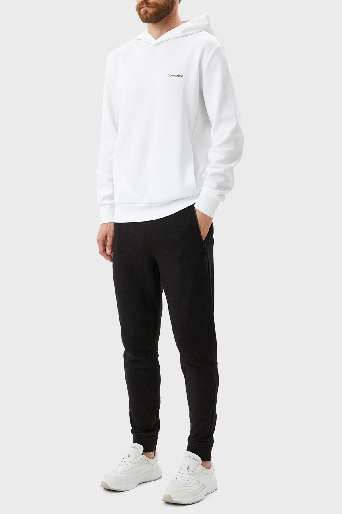 Calvin Klein Regular Fit Cepli Pamuklu Jogger Erkek Pantolon K10K109719 BEH SİYAH