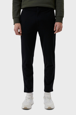 Calvin Klein - Calvin Klein Regular Fit Düz Paça Cepli Erkek Pantolon K10K111370 BEH SİYAH (1)