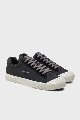 Calvin Klein - Calvin Klein Sneaker YM0YM010000GQ Erkek Ayakkabı YM0YM01000 0GQ SİYAH-BEYAZ (1)