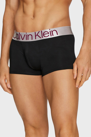 Calvin Klein - Calvin Klein Streç Logolu 3 Pack 000NB3074AMJ3 Erkek Boxer 000NB3074A MJ3 SİYAH (1)