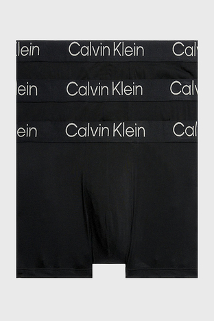 Calvin Klein - Calvin Klein Streç Modal 3 Pack 000NB3187A7V1 Erkek Boxer 000NB3187A 7V1 SİYAH