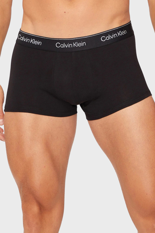 Calvin Klein - Calvin Klein Streç Pamuklu 3 Pack 000NB4076AQ6A Erkek Boxer 000NB4076A Q6A SİYAH (1)