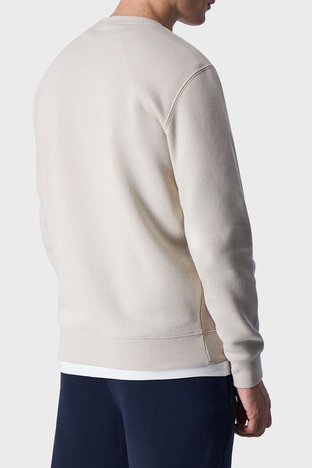 Champion - Champion Pamuklu Regular Fit İçi Polarlı Bisiklet Yaka Erkek Sweat 219209 SVL ES057 BEJ (1)