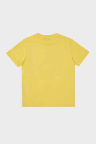 Dsquared2 - Dsquared2 Pamuklu Bisiklet Yaka Çocuk DQ0244 D002F T Shirt DQ0244-D002F YELLOW SARI (1)