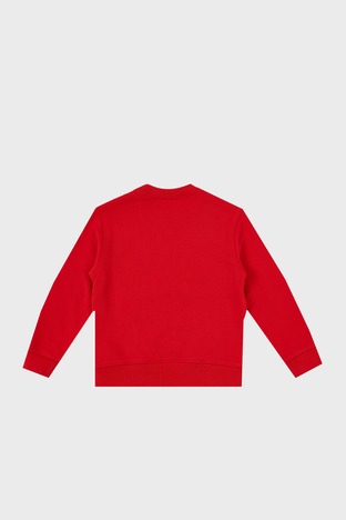 Dsquared2 - Dsquared2 Pamuklu Bisiklet Yaka Çocuk DQ0245 D002Y Sweat DQ0245-D002Y RED KIRMIZI (1)