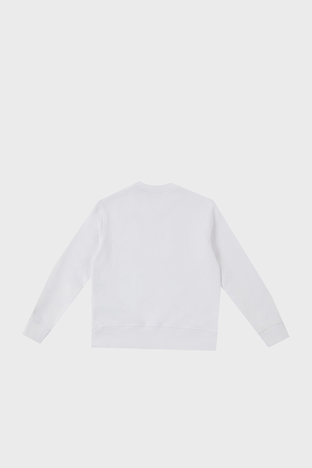 Dsquared2 - Dsquared2 Pamuklu Bisiklet Yaka Çocuk DQ0245 D002Y Sweat DQ0245-D002Y WHITE BEYAZ (1)