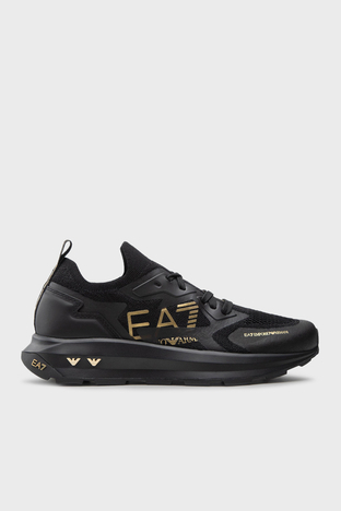Ea7 - EA7 Logolu Sneaker Unisex Ayakkabı X8X113 XK269 M701 SİYAH