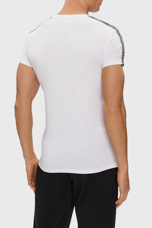 Emporio Armani - Emporio Armani Bisiklet Yaka Pamuklu Slim Fit Erkek T Shirt 111035 4R523 00010 BEYAZ (1)