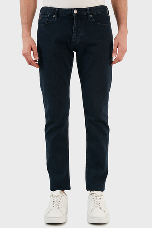 Emporio Armani - Emporio Armani Slim Fit Cepli Pamuklu J06 Jeans Erkek Kot Pantolon 8N1J06 1G0IZ 0942 LACİVERT (1)