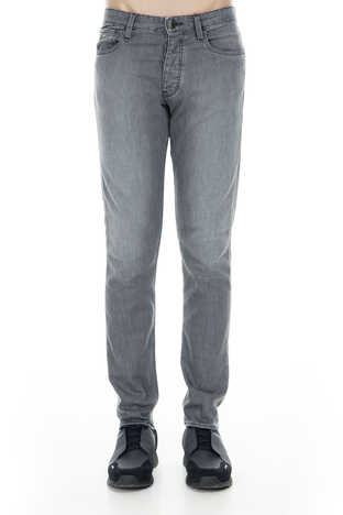 Emporio Armani - Emporio Armani J75 Jeans Erkek Kot Pantolon S 3G1J75 1D84Z 0007 GRİ (1)