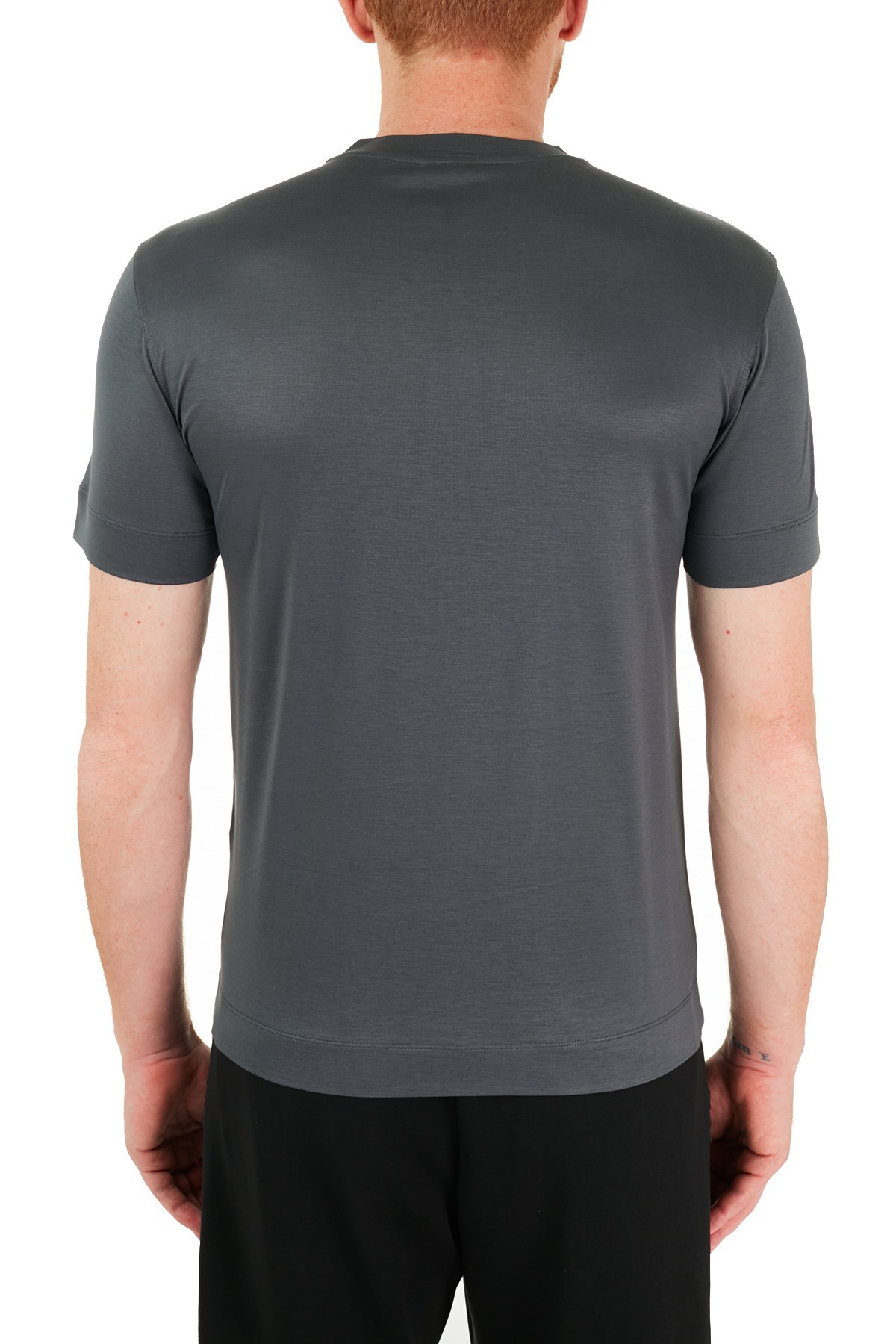 Emporio Armani Erkek T Shirt 3K1TAF 1JUVZ 0679 GRİ