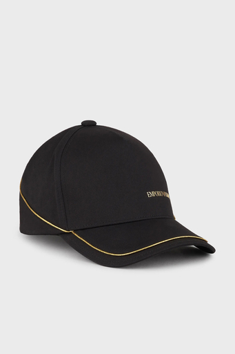 Emporio Armani Logolu Pamuklu Erkek Şapka 627377 3R857 00020 SİYAH