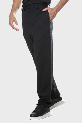 Emporio Armani - Emporio Armani Normal Bel Slim Fit Bol Paça Erkek Pantolon H31P52 C1069 999 SİYAH