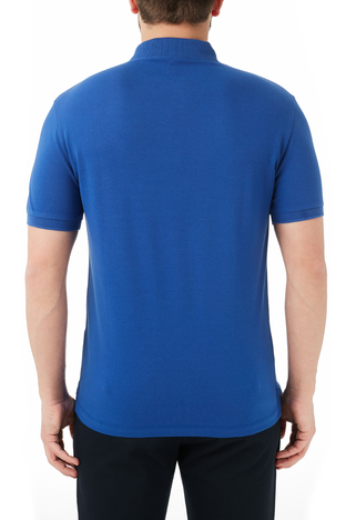 Emporio Armani - Emporio Armani Pamuklu Düğmeli T Shirt Erkek Polo 3K1FA6 1JPTZ 0921 LACİVERT (1)