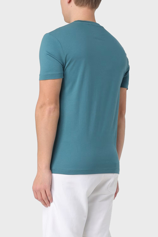 Emporio Armani - Emporio Armani Pamuklu Regular Fit Bisiklet Yaka Erkek T Shirt 8N1TN5 1JPZZ 07A2 PETROL (1)