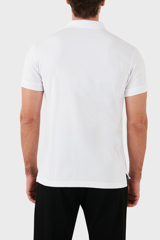 Emporio Armani - Emporio Armani Pamuklu Regular Fit Erkek Polo Yaka T Shirt 211804 4R482 00010 BEYAZ (1)