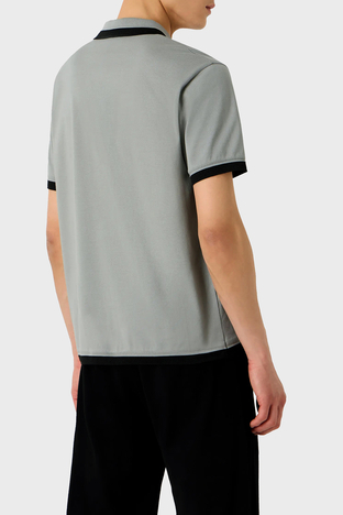 Emporio Armani - Emporio Armani Pamuklu Regular Fit Erkek Polo Yaka T Shirt 3D1FE5 1JTKZ 06G1 GRİ (1)