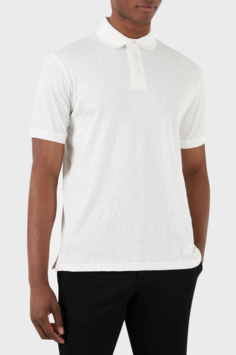 Emporio Armani Pamuklu Regular Fit Erkek Polo Yaka T Shirt 3D1FM8 1JORZ 0101 BEYAZ