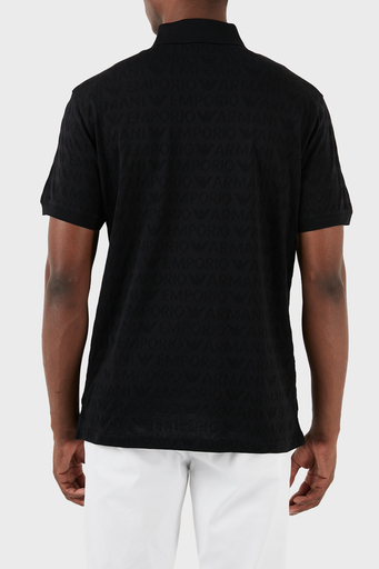 Emporio Armani Pamuklu Regular Fit Erkek Polo Yaka T Shirt 3D1FM8 1JORZ 0999 SİYAH