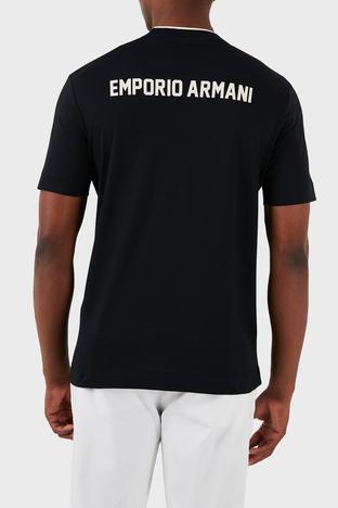 Emporio Armani - Emporio Armani Pamuklu Regular Fit Erkek T Shirt 3D1T73 1JPZZ 09R5 LACİVERT (1)