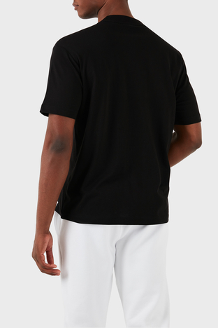 Emporio Armani - Emporio Armani Pamuklu Regular Fit Erkek T Shirt 3D1TG3 1JPZZ 0056 SİYAH (1)
