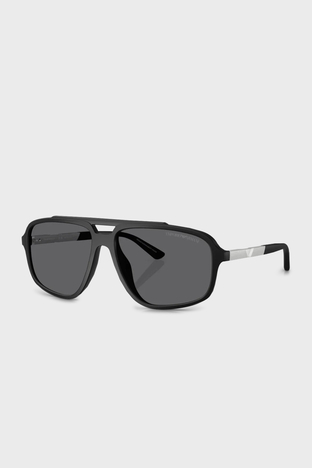 Emporio Armani - Emporio Armani Polikarbon Güneş Erkek Gözlük 0EA4236U 5001T3 59 Mat Siyah-Gri Polarize (1)