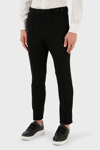 Emporio Armani Slim Fit Normal Bel Düz Paça Erkek Pantolon H41P44 E1613 999 SİYAH